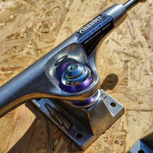 Thunder 147 Inverted Polished Truck - Skateboard - Achsen - Rollbrett Mission