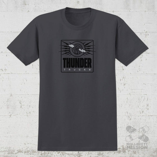 Thunder T-Shirt Live Wire charcoal - Rollbrett Mission