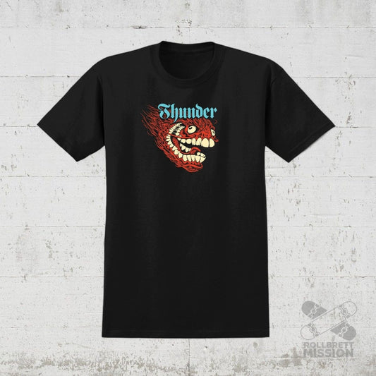 Thunder T-Shirt Screaming Grimple black - Rollbrett Mission