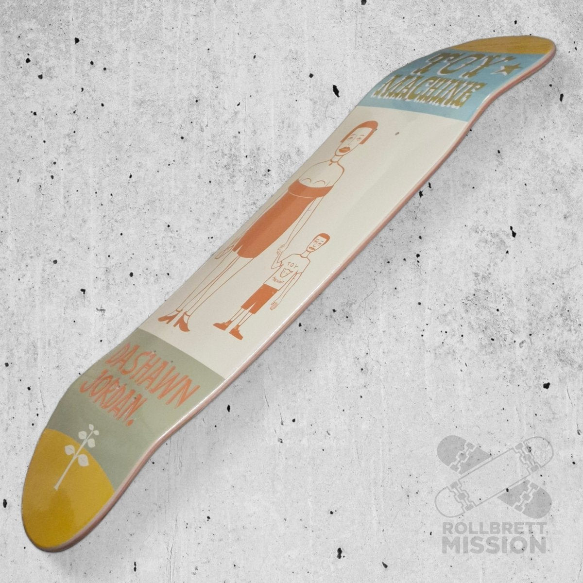 Toy Machine Dashawn Jordan Kilgallen 8.25 Deck - Skateboard - Decks - Rollbrett Mission