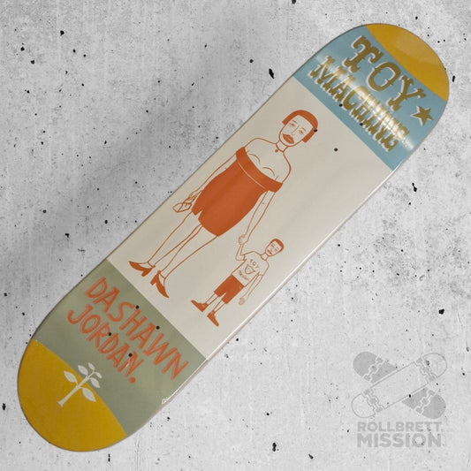 Toy Machine Dashawn Jordan Kilgallen 8.25 Deck - Skateboard - Decks - Rollbrett Mission
