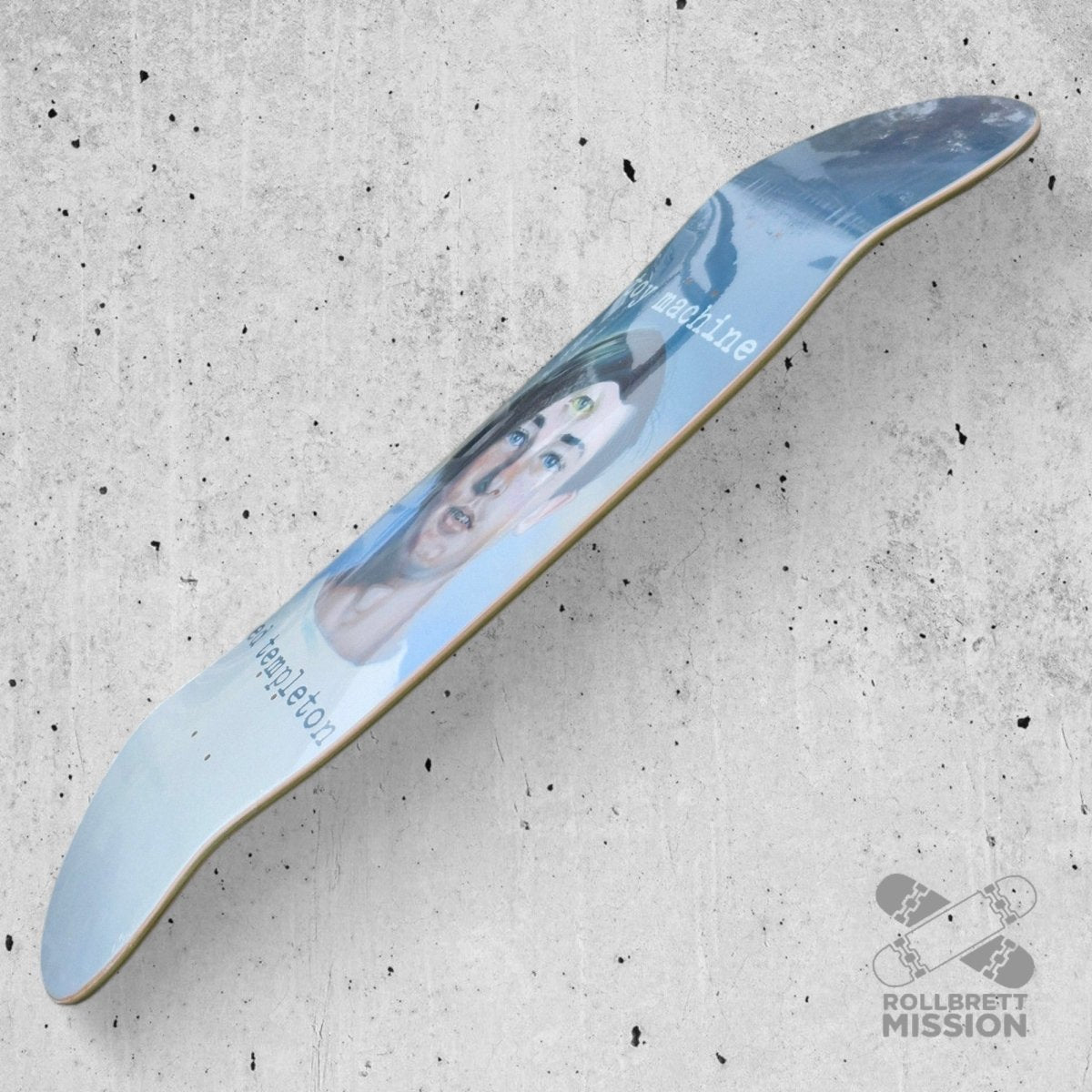 Toy Machine Ed Templeton Portrait 8.25 Deck - Skateboard - Decks - Rollbrett Mission