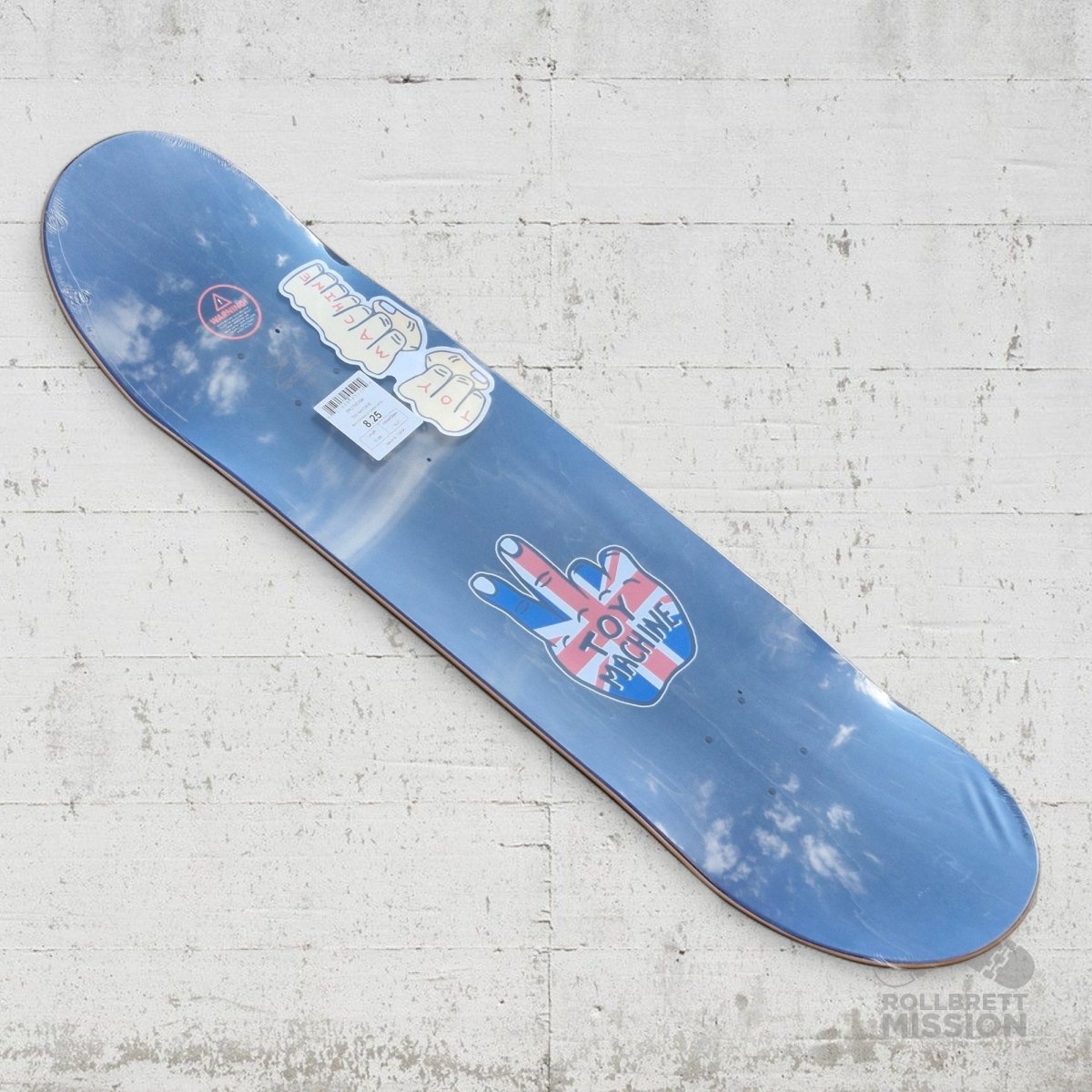 Toy Machine Geoff Rowley Union Jack 8.25 Deck - Skateboard - Decks - Rollbrett Mission