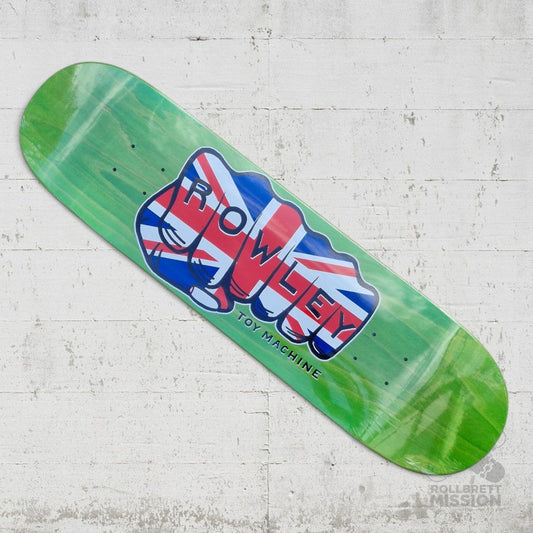 Toy Machine Geoff Rowley Union Jack 8.25 Deck - Skateboard - Decks - Rollbrett Mission