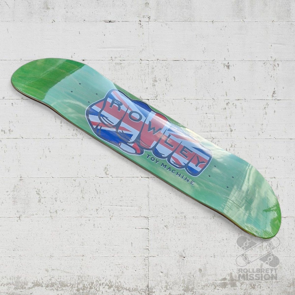 Toy Machine Geoff Rowley Union Jack 8.25 Deck - Skateboard - Decks - Rollbrett Mission