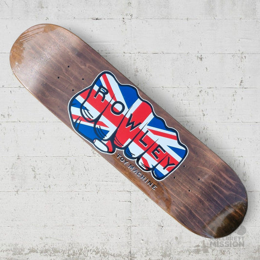 Toy Machine Geoff Rowley Union Jack 8.25 Deck - Skateboard - Decks - Rollbrett Mission