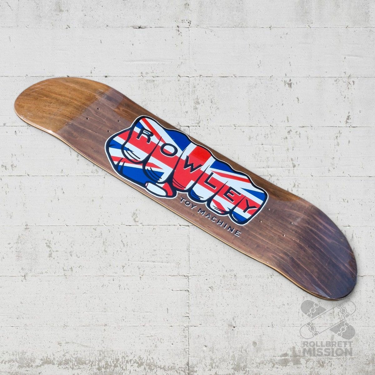 Toy Machine Geoff Rowley Union Jack 8.25 Deck - Skateboard - Decks - Rollbrett Mission