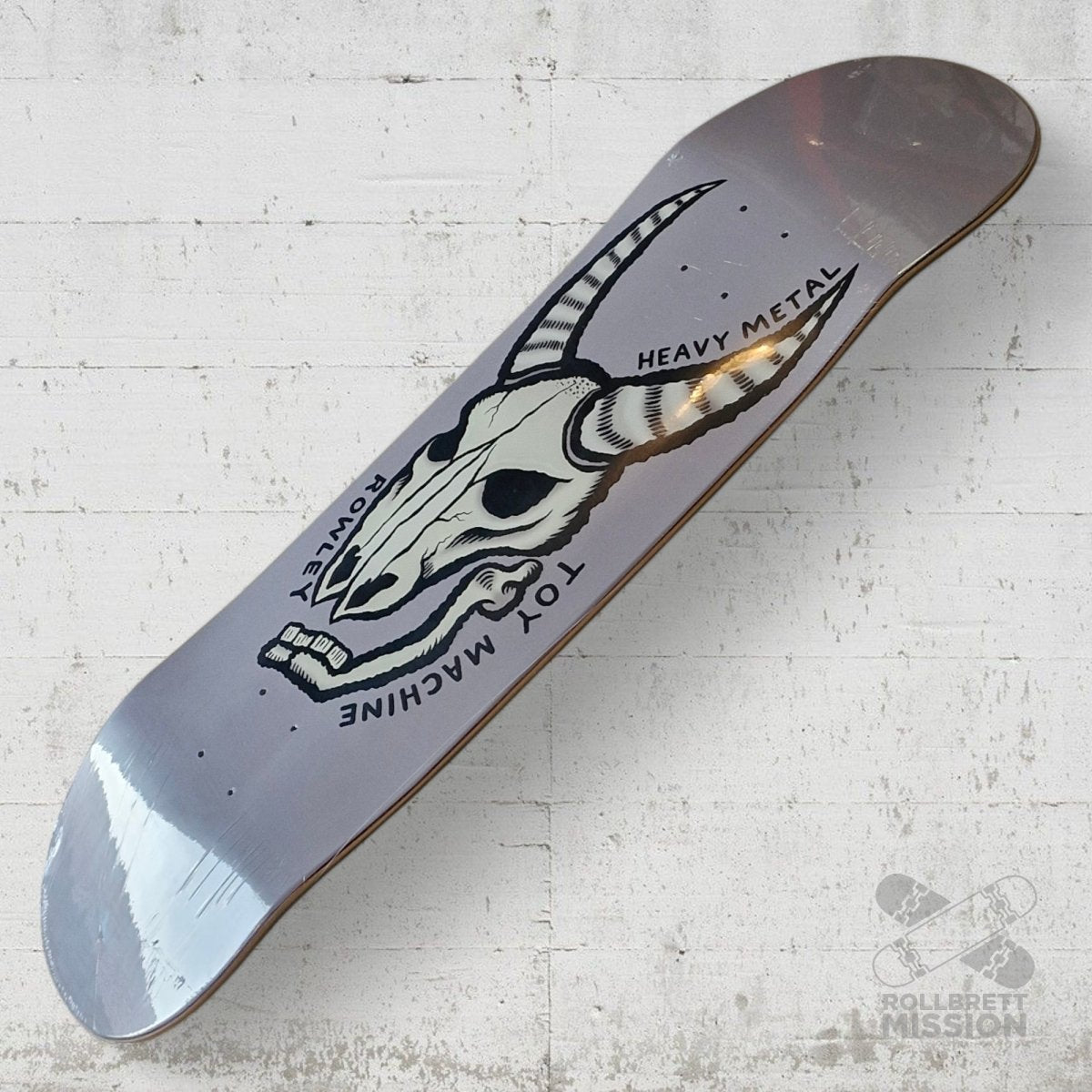 Toy Machine Rowley Heavy Metal 8.75 Deck - Skateboard - Decks - Rollbrett Mission