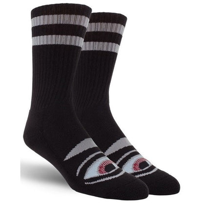 Toy Machine Socks Face black Socken - Socken - Rollbrett Mission