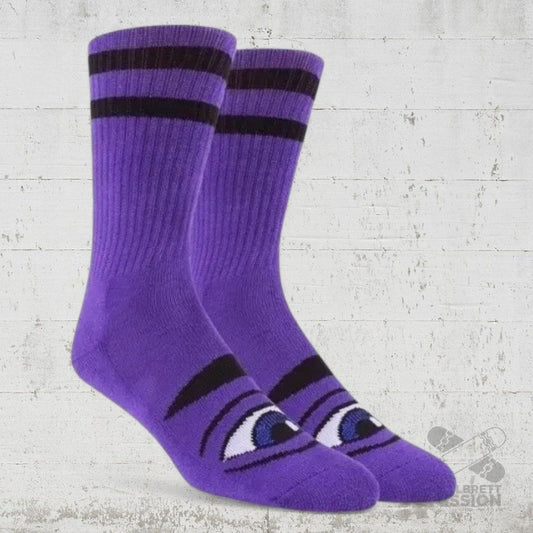 Toy Machine Socks Sect Eye purple Socken - Socken - Rollbrett Mission