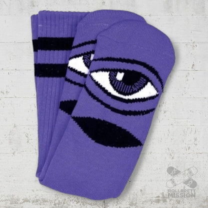 Toy Machine Socks Sect Eye purple Socken - Socken - Rollbrett Mission