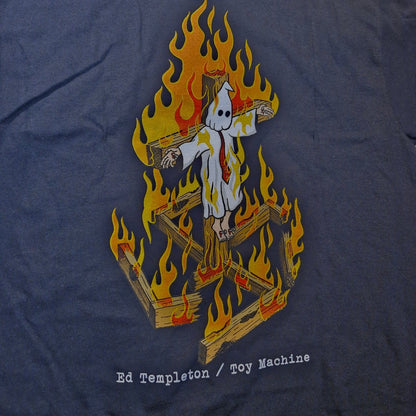 Toy Machine T-Shirt Charred Cross black - Rollbrett Mission