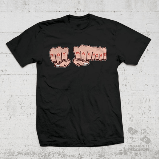 Toy Machine T-Shirt Fists black - Rollbrett Mission