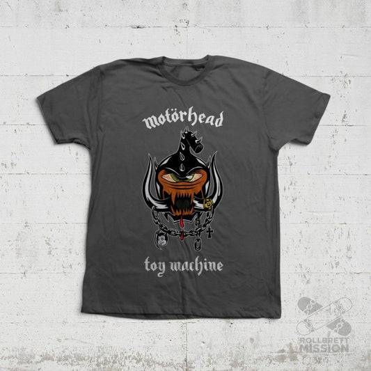 Toy Machine T-Shirt Motörhead charcoal - Rollbrett Mission