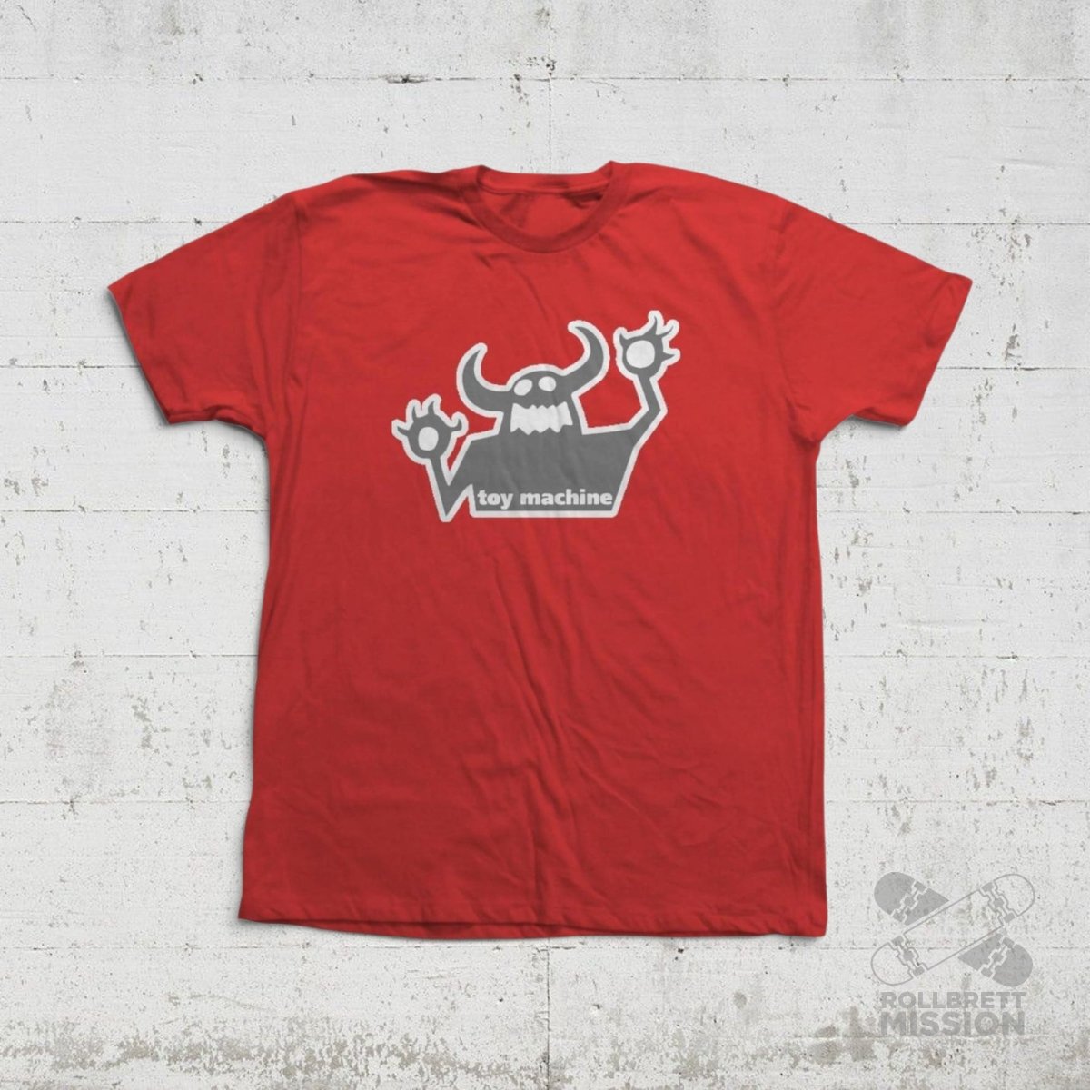Toy Machine T-Shirt Original Monster red - Rollbrett Mission
