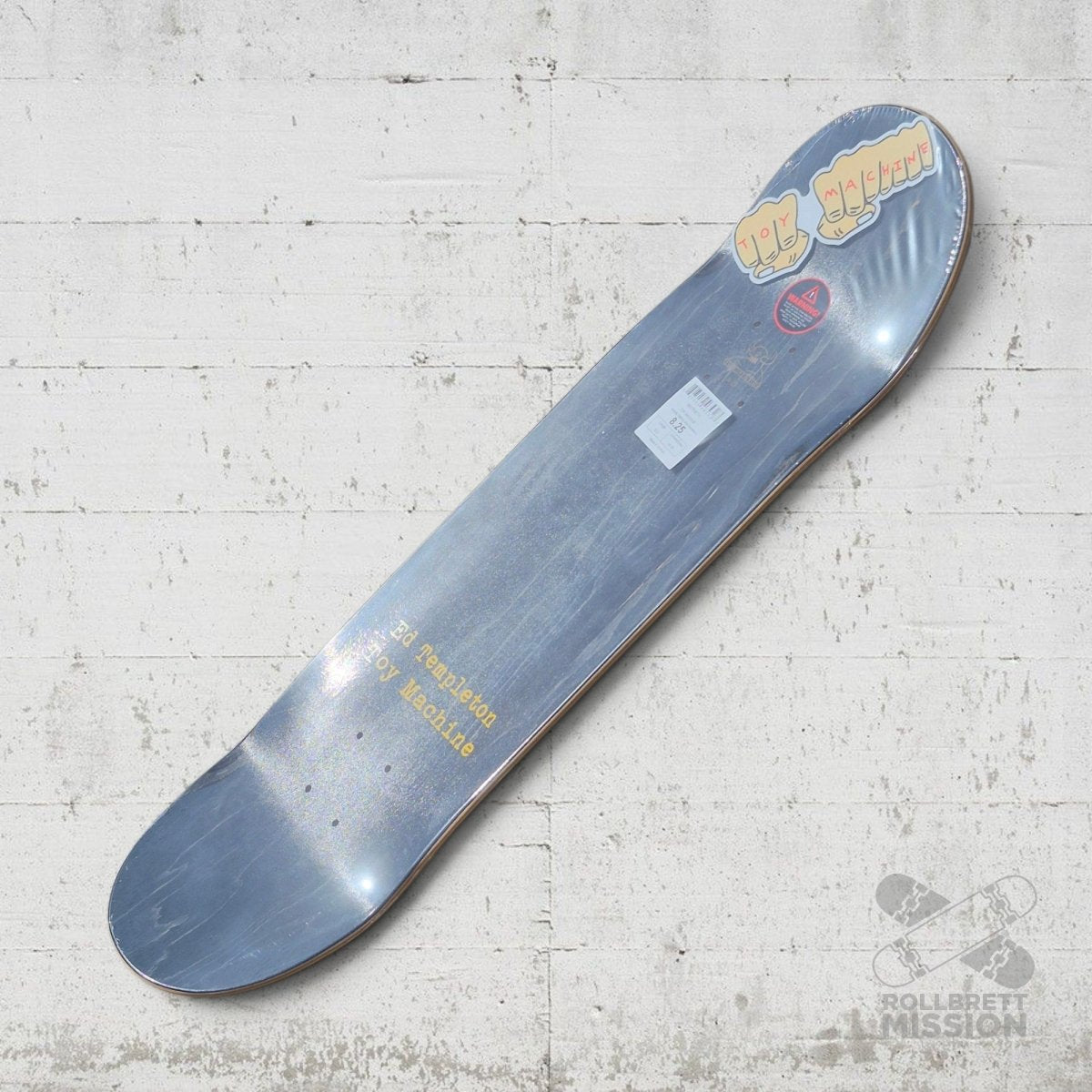Toy Machine Templeton Charred Cross Deck black - Skateboard - Decks - Rollbrett Mission