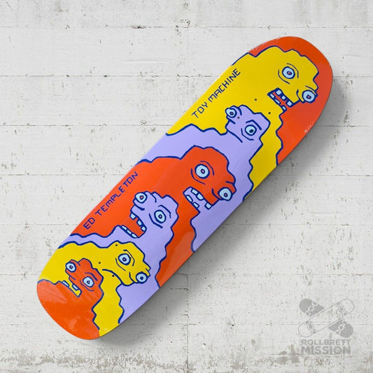 Toy Machine Templeton Glob 9.0 Shaped Deck - Skateboard-Decks - Rollbrett Mission