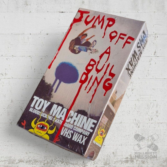 Toy Machine VHS Curb Wax Jump Off A Building - Rollbrett Mission