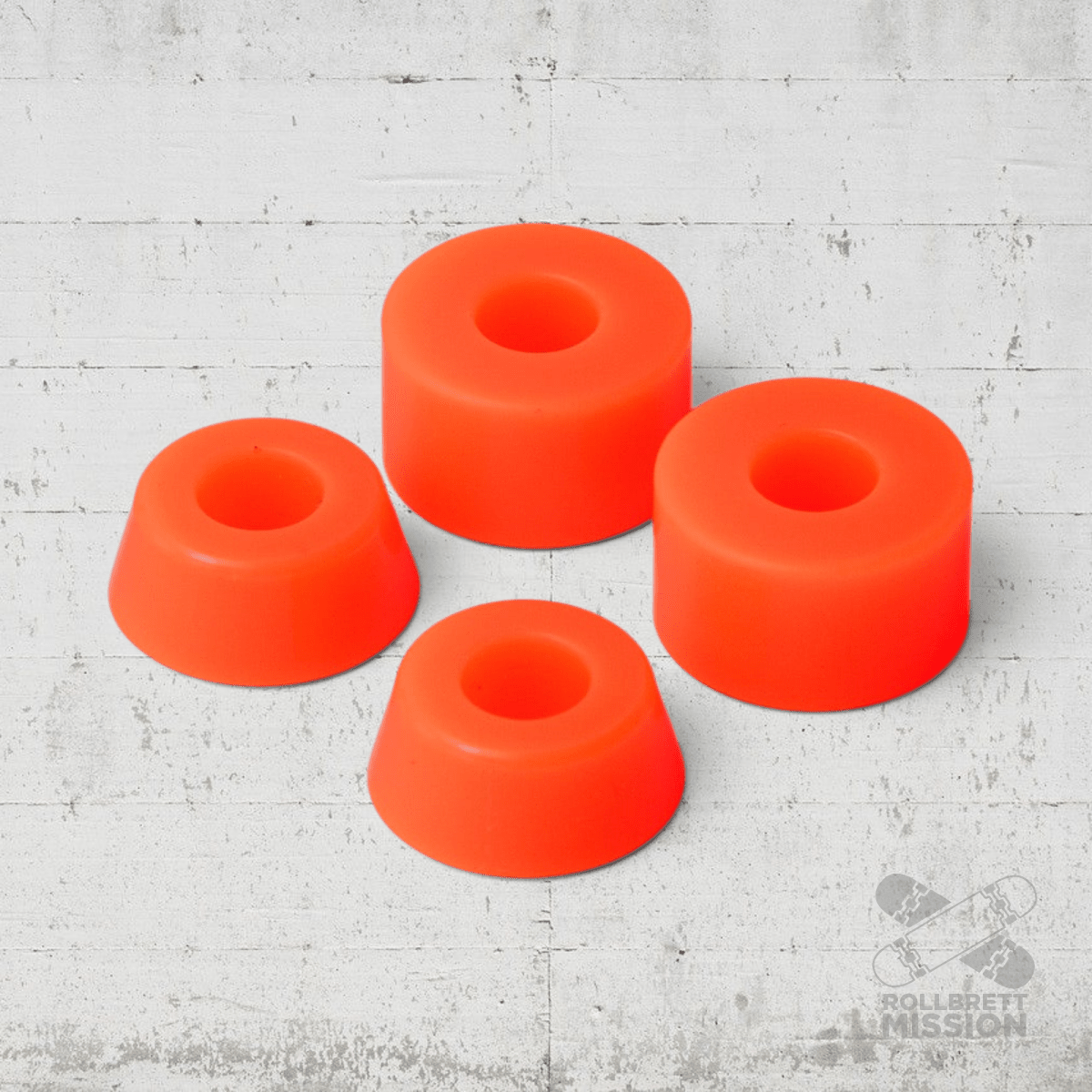 Tremendous Bushings 101A neon red - Skateboard - Kleinteile - Rollbrett Mission