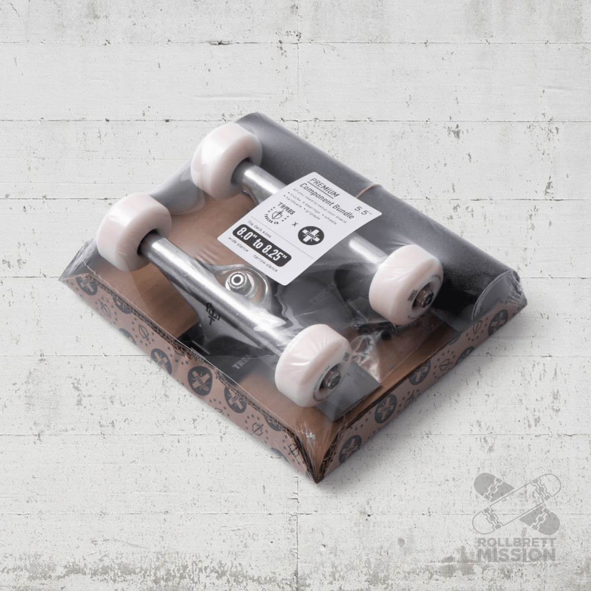 Tremendous Premium Component Bundle 5.5 / 8.0" - 8.25" - Skateboard - Teile - Rollbrett Mission