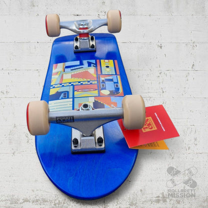 Tricks Complete Kids Skateboard Cruiser MIDI Moodboard 7.6 X 26.35 - Skateboards - Rollbrett Mission