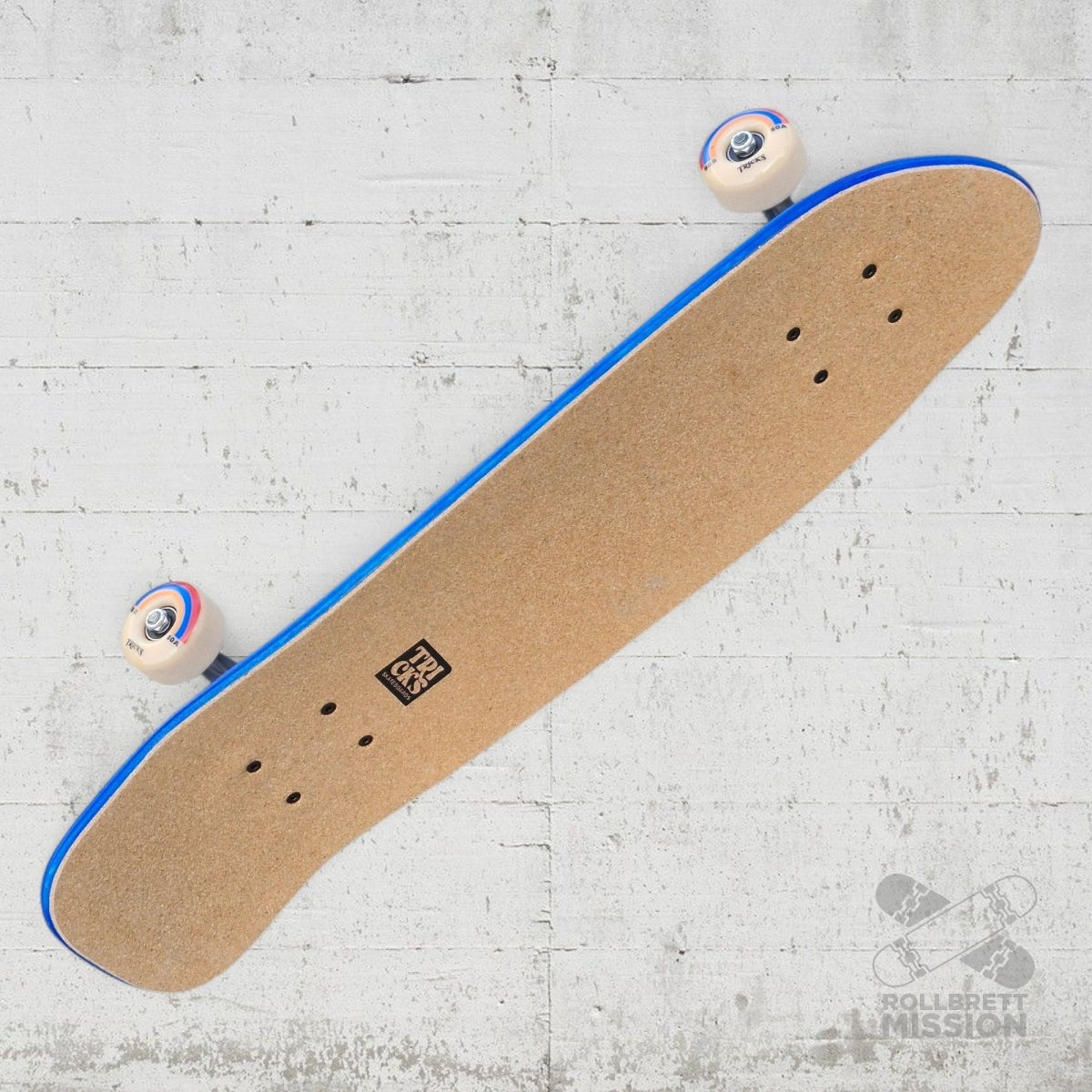 Tricks Complete Kids Skateboard Cruiser MIDI Moodboard 7.6 X 26.35 - Skateboards - Rollbrett Mission