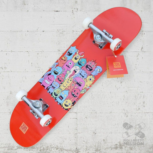 Tricks Complete Kids Skateboard MIDI Monsters 7.75 X 29.5 - Skateboards - Rollbrett Mission