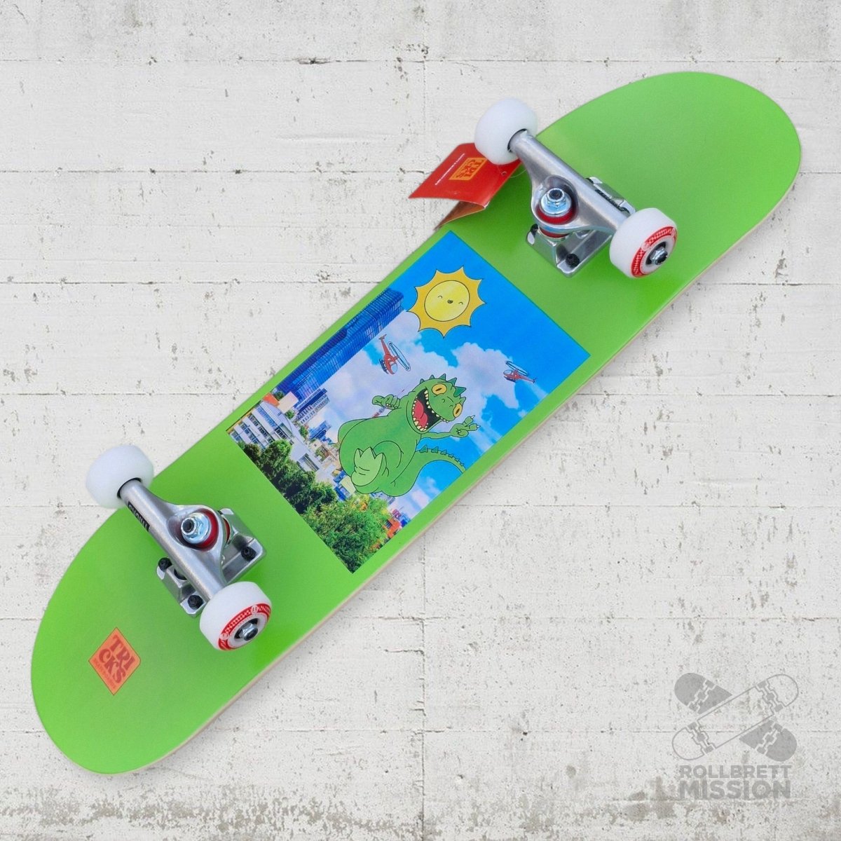 Tricks Complete Kids Skateboard MIDI Tokyo Roar 7.5 X 29.5 - Skateboards - Rollbrett Mission