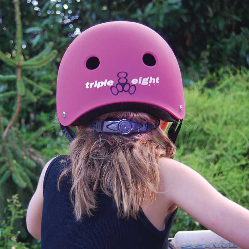 Triple Eight Lil 8 Dual Certified EPS Liner Helm glossy green - Skateboarding - Schutzausrüstung - Rollbrett Mission