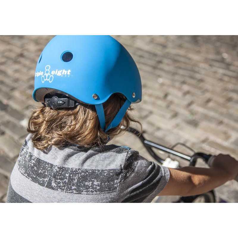 Triple Eight Lil 8 Dual Certified Helm blue - Skateboarding - Schutzausrüstung - Rollbrett Mission