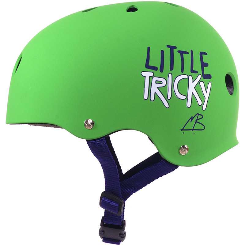 Triple Eight Little Tricky Helm grün - Skateboarding - Schutzausrüstung - Rollbrett Mission