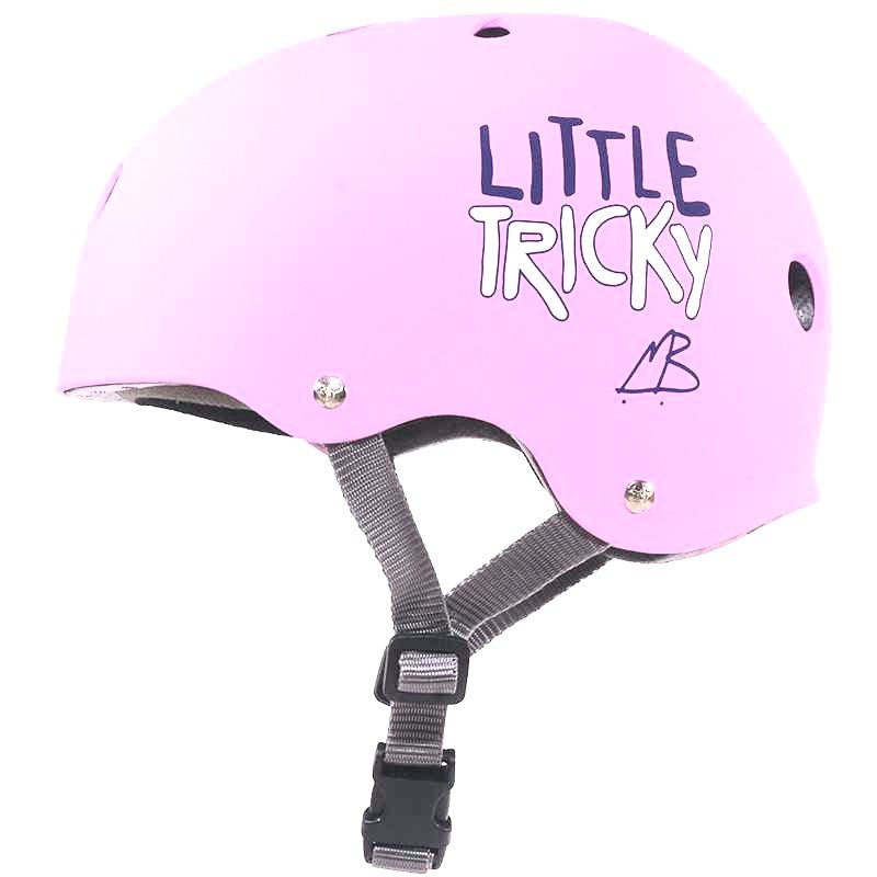 Triple Eight Little Tricky Helm pink - Skateboarding - Schutzausrüstung - Rollbrett Mission