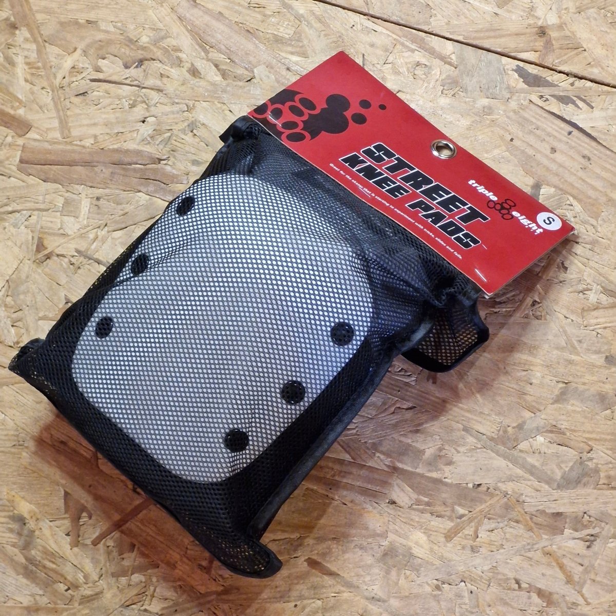 Triple Eight Street Knee Pads Knieschoner schwarz - grau - Skateboarding - Schutzausrüstung - Rollbrett Mission