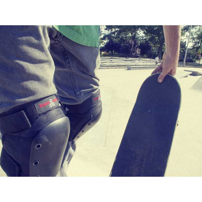 Triple Eight Street Knee Pads Knieschoner schwarz - grau - Skateboarding - Schutzausrüstung - Rollbrett Mission