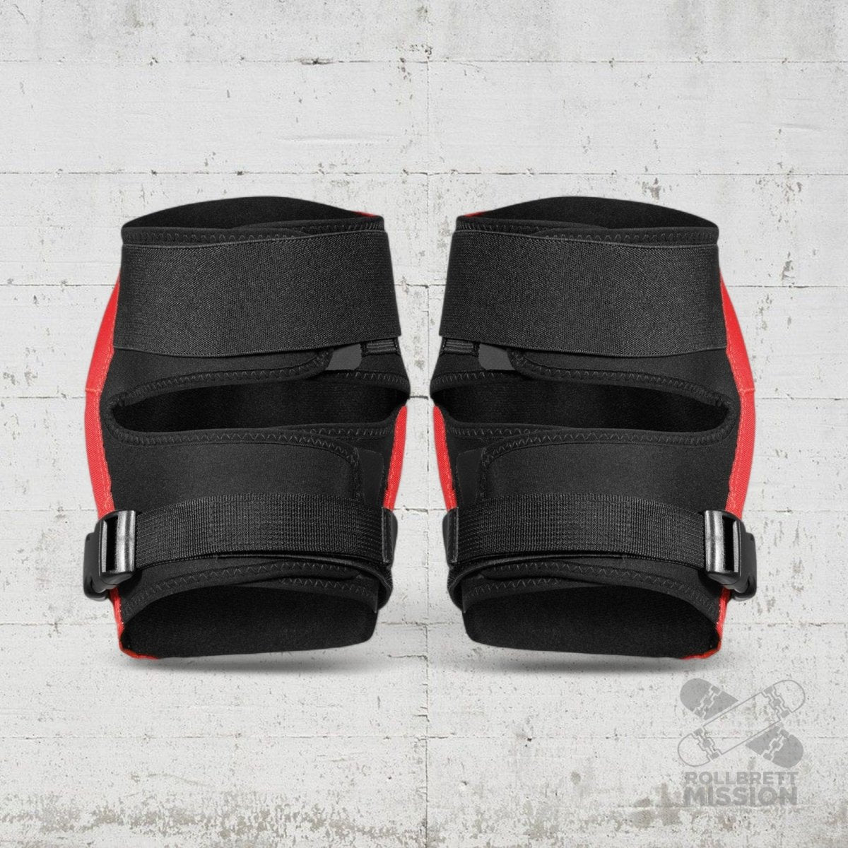 TSG Force III red Knee Pads Knieschoner - Skateboarding - Schutzausrüstung - Rollbrett Mission
