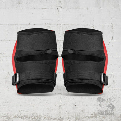 TSG Force III red Knee Pads Knieschoner - Skateboarding - Schutzausrüstung - Rollbrett Mission