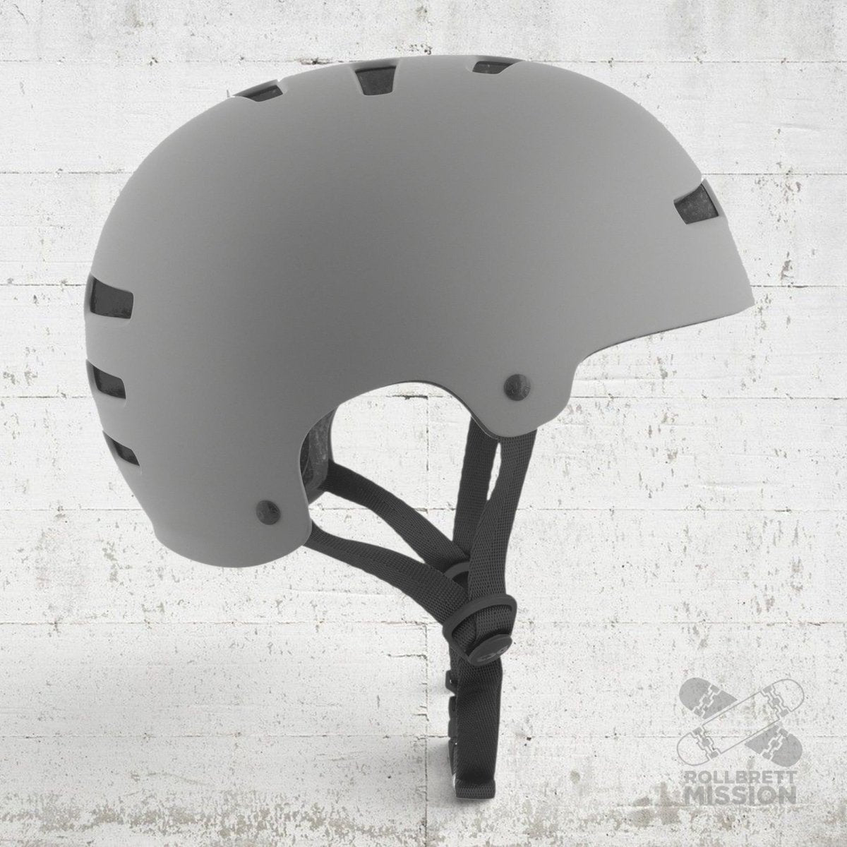 TSG Helm Evolution Solid satin coal - Skateboarding-Schutzausrüstung - Rollbrett Mission