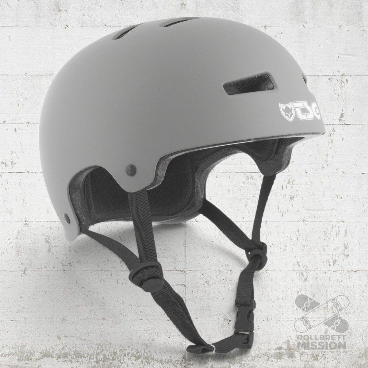 TSG Helm Evolution Solid satin coal - Skateboarding-Schutzausrüstung - Rollbrett Mission