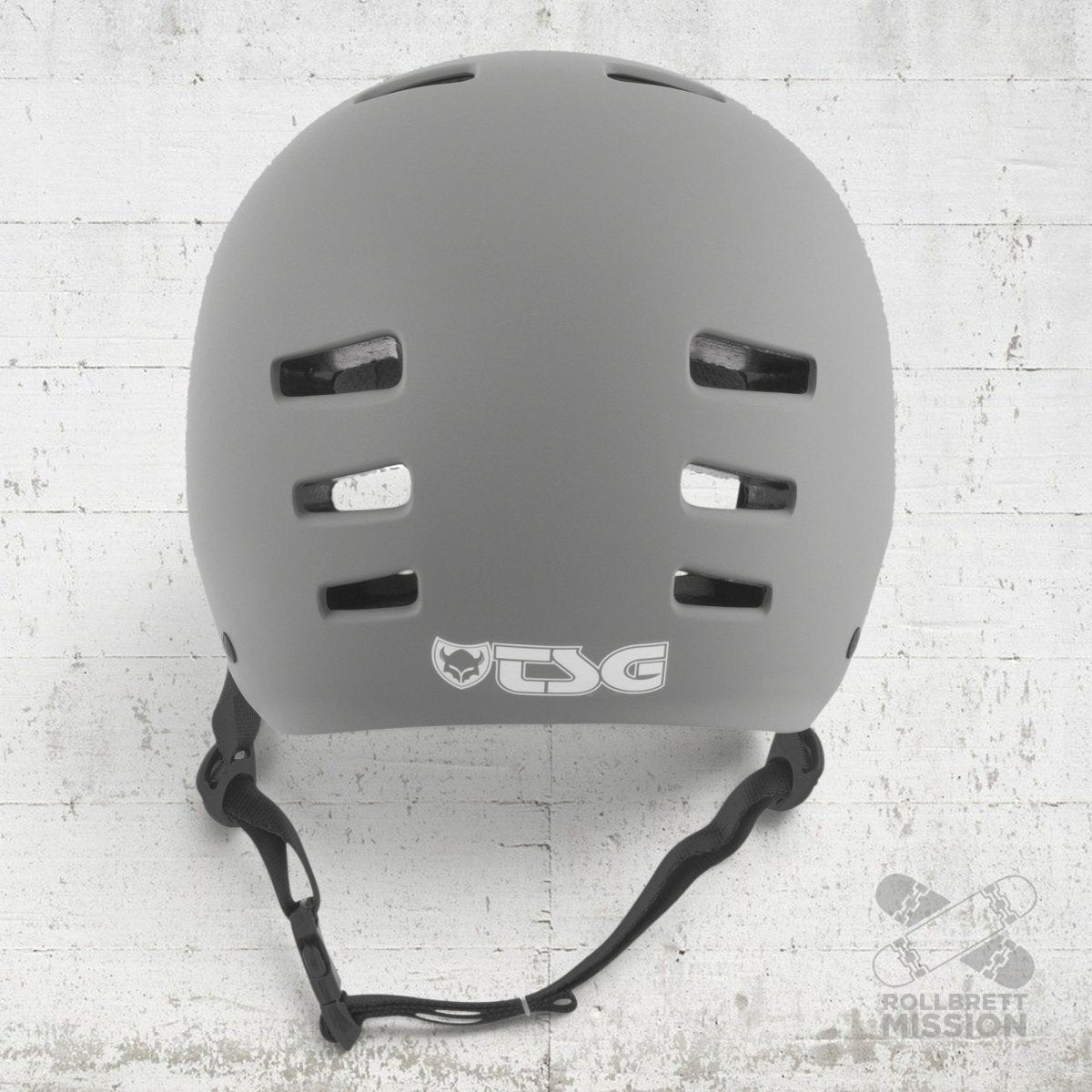 TSG Helm Evolution Solid satin coal - Skateboarding-Schutzausrüstung - Rollbrett Mission