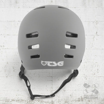 TSG Helm Evolution Solid satin coal - Skateboarding-Schutzausrüstung - Rollbrett Mission