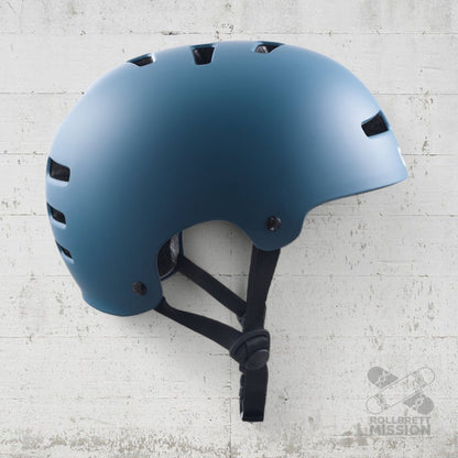 TSG Helm Evolution Solid satin teal - Skateboarding - Schutzausrüstung - Rollbrett Mission