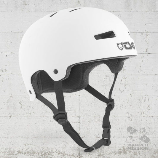TSG Helm Evolution Youth Kids XXS/XS white - Skateboarding - Schutzausrüstung - Rollbrett Mission