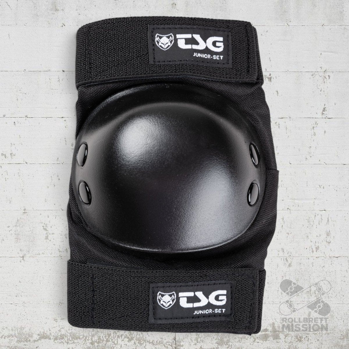 TSG Junior Protection Set black - Skateboarding-Schutzausrüstung - Rollbrett Mission