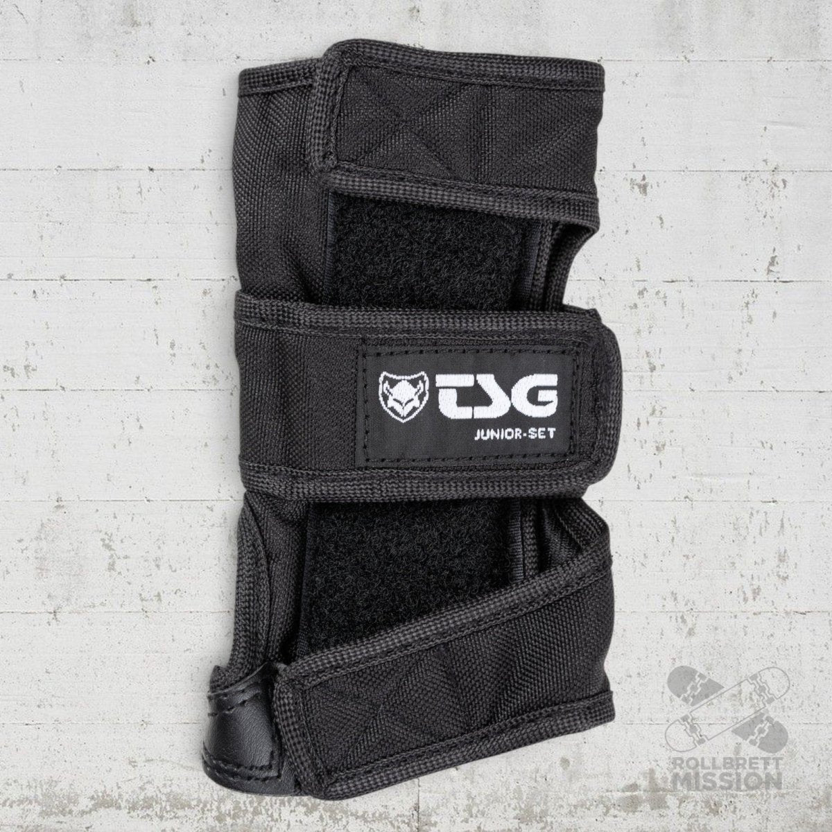 TSG Junior Protection Set black - Skateboarding-Schutzausrüstung - Rollbrett Mission