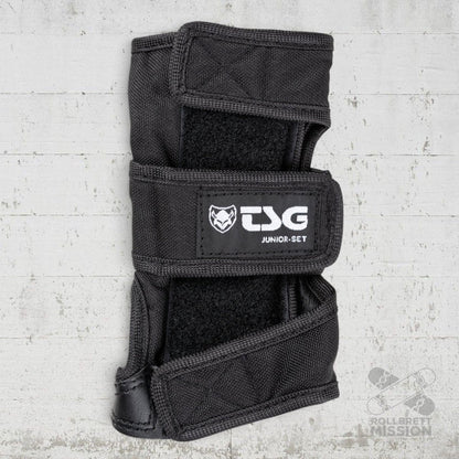 TSG Junior Protection Set black - Skateboarding-Schutzausrüstung - Rollbrett Mission