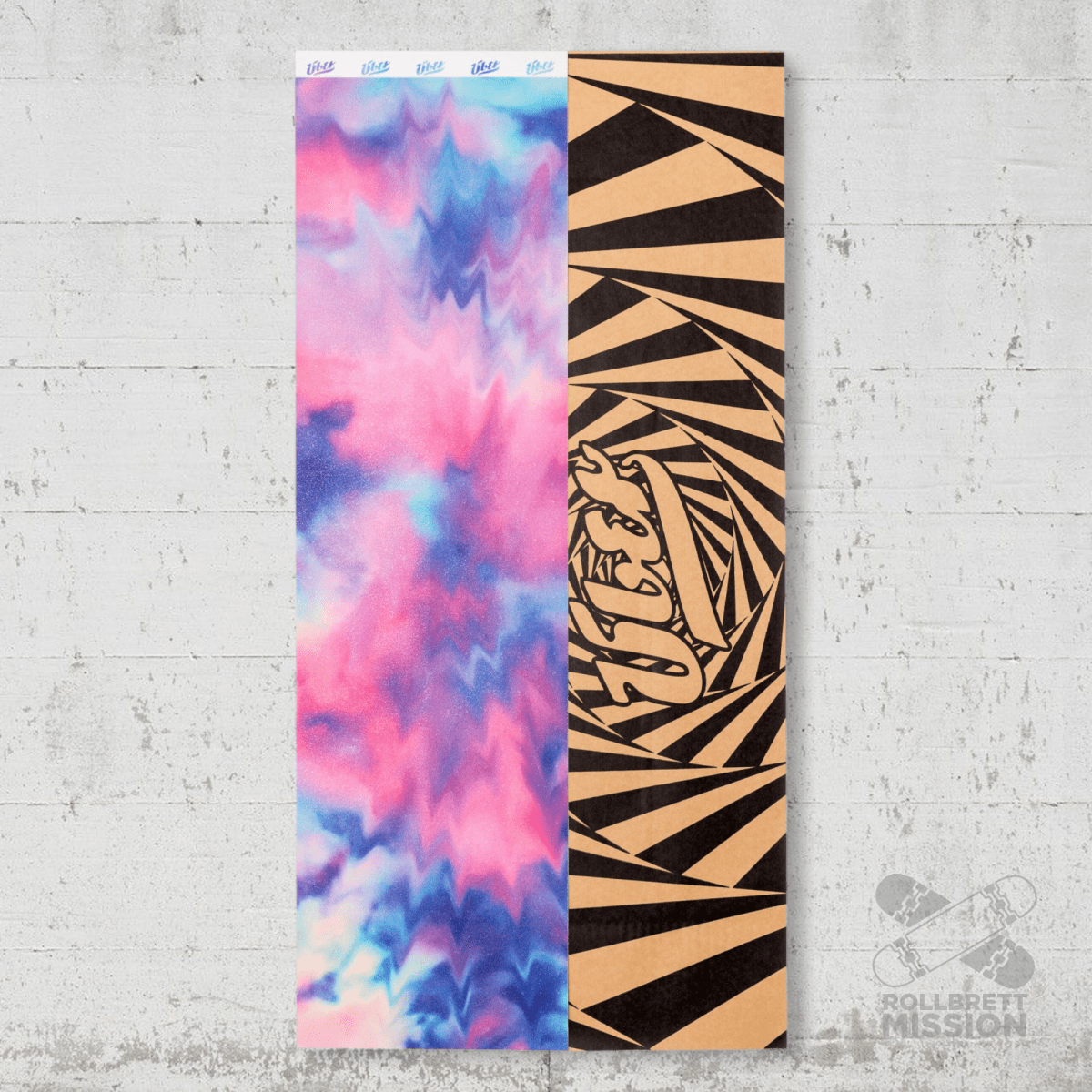 Über Batik Pink Griptape 9" x 33" - Skateboard - Kleinteile - Rollbrett Mission