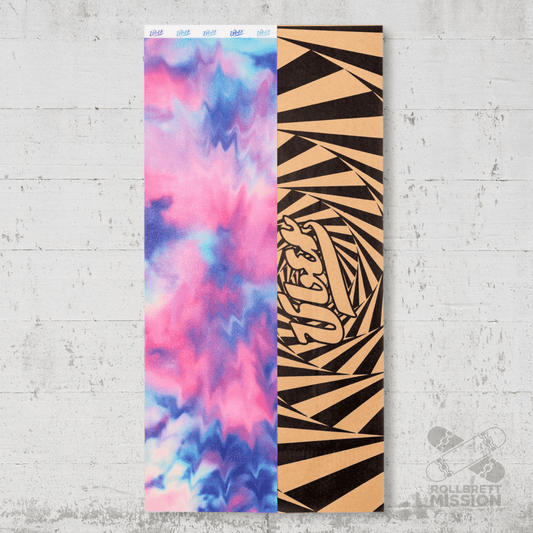 Über Batik Pink Griptape 9" x 33" - Skateboard - Kleinteile - Rollbrett Mission