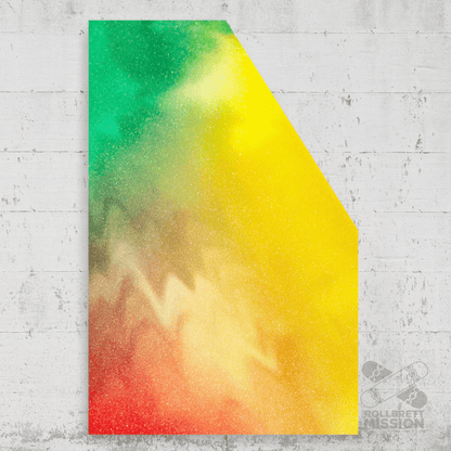 Über Batik Rasta Griptape 9" x 33" - Skateboard - Kleinteile - Rollbrett Mission
