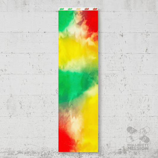 Über Batik Rasta Griptape 9" x 33" - Skateboard - Kleinteile - Rollbrett Mission