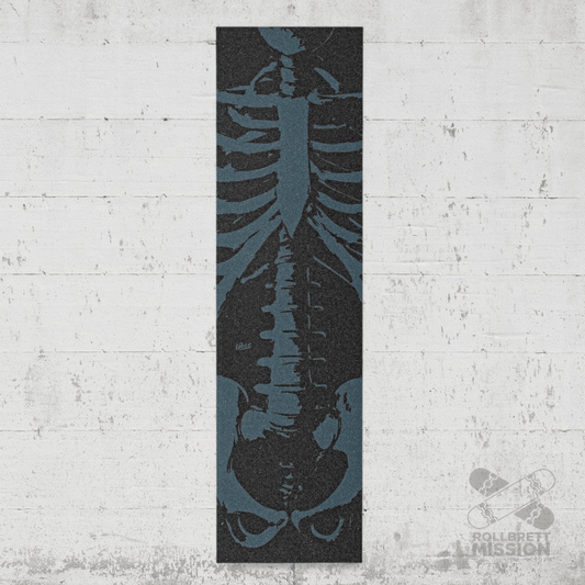 Über Skeleton Griptape 9" x 33" - Skateboard - Kleinteile - Rollbrett Mission
